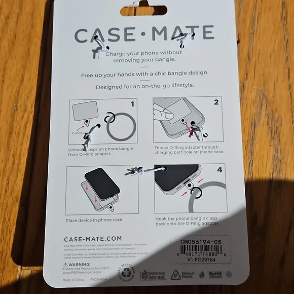 Case-Mate Phone Bangle - Peach NWT - Picture 2 of 2